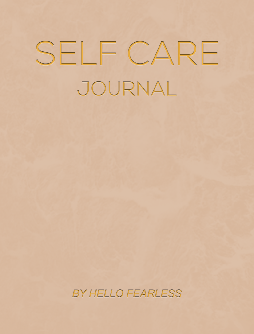 Harmonious Self-Care Journal