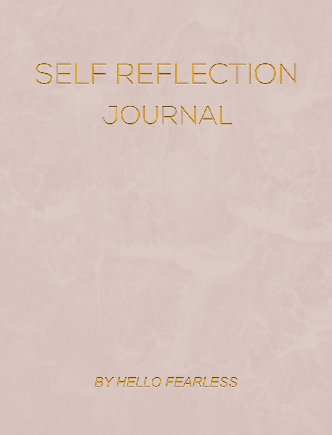 Meaningful Self-Reflection Journal