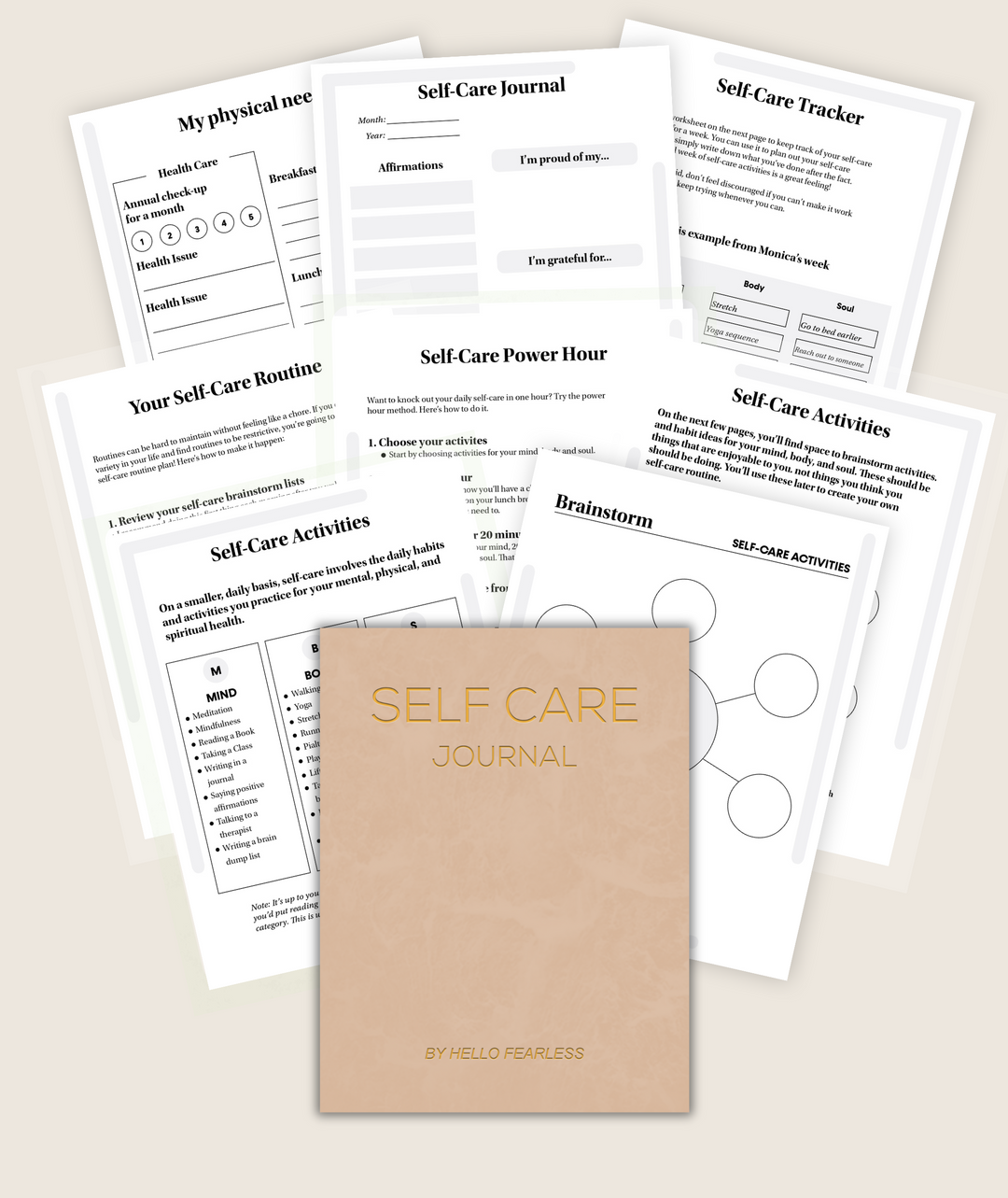 Harmonious Self-Care Journal