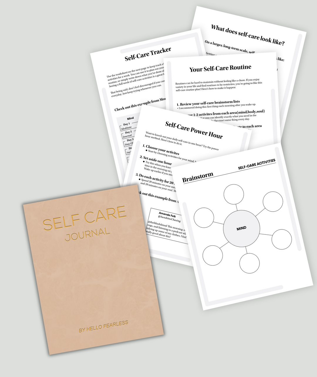 Harmonious Self-Care Journal